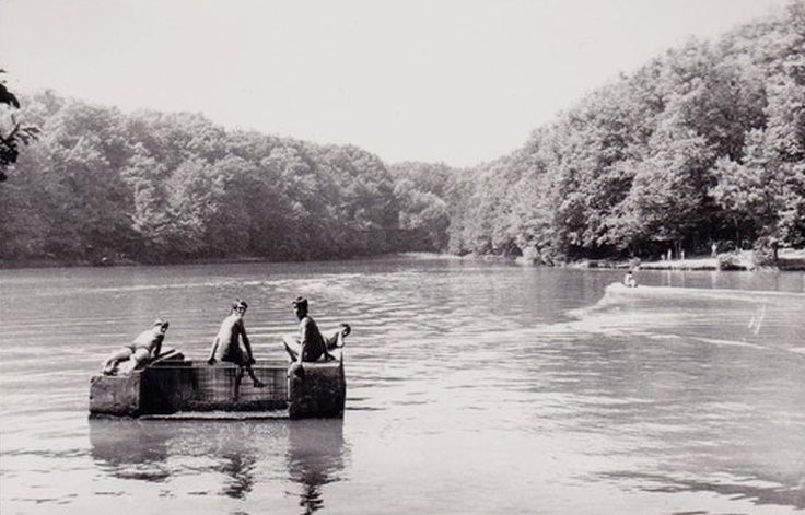 Park Maksimir, jezero 1965. godine
